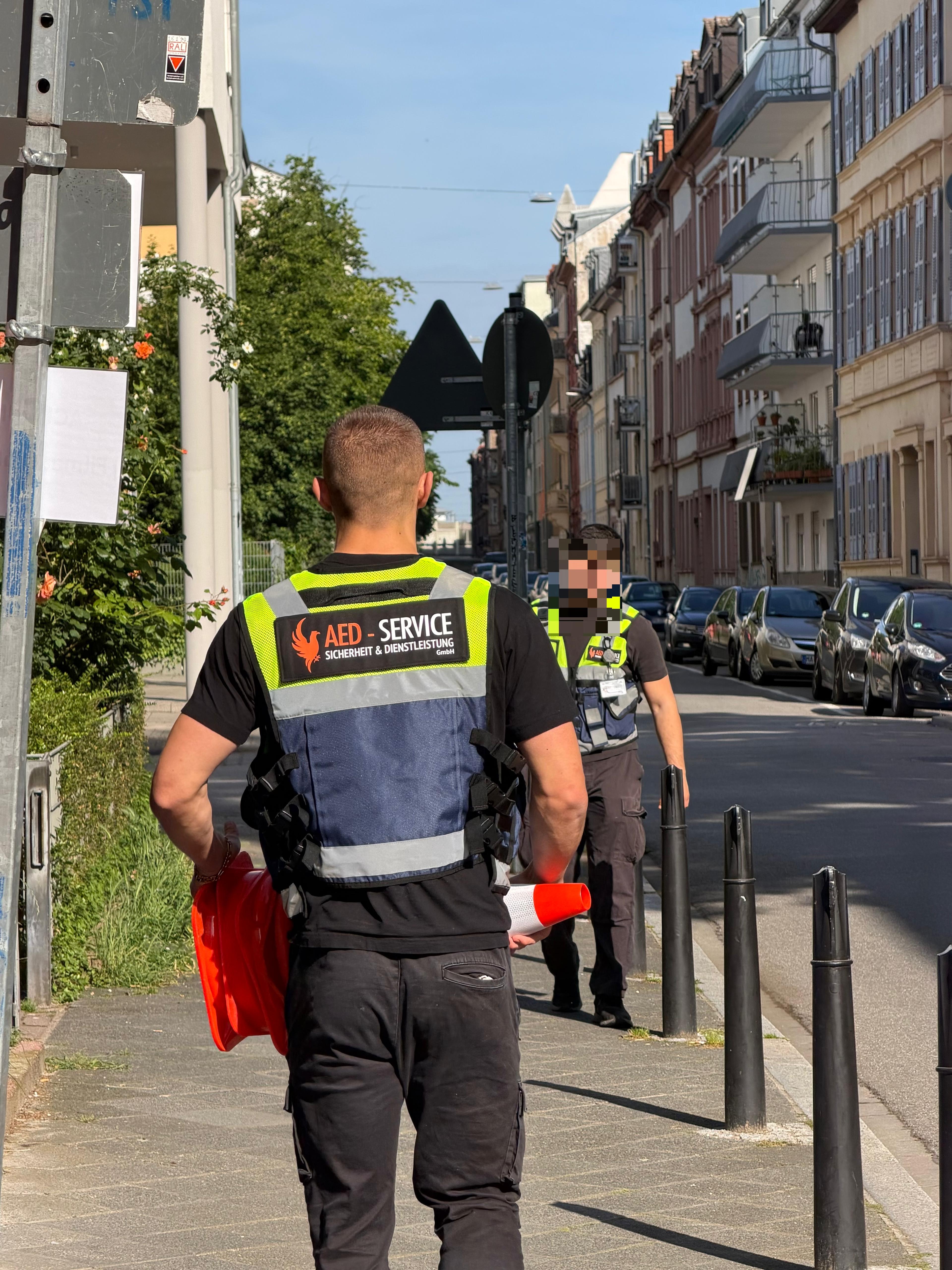 Messeaufbau und Sicherheit